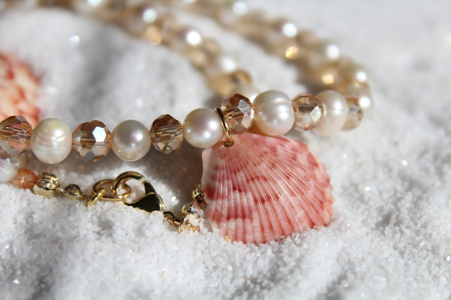 Scallop Seashell Charm