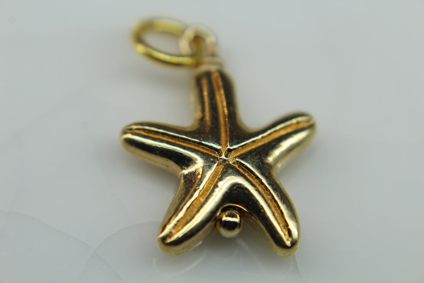 Gold Colored Sea Star Charm