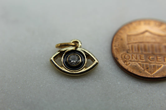 Evil Eye Enameled Charm