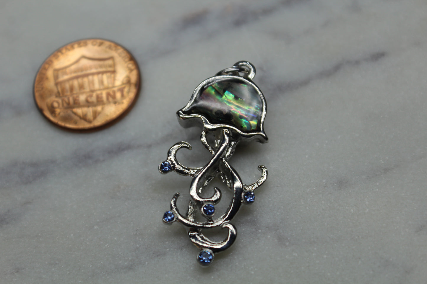 Jelly Fish Pendant Charm