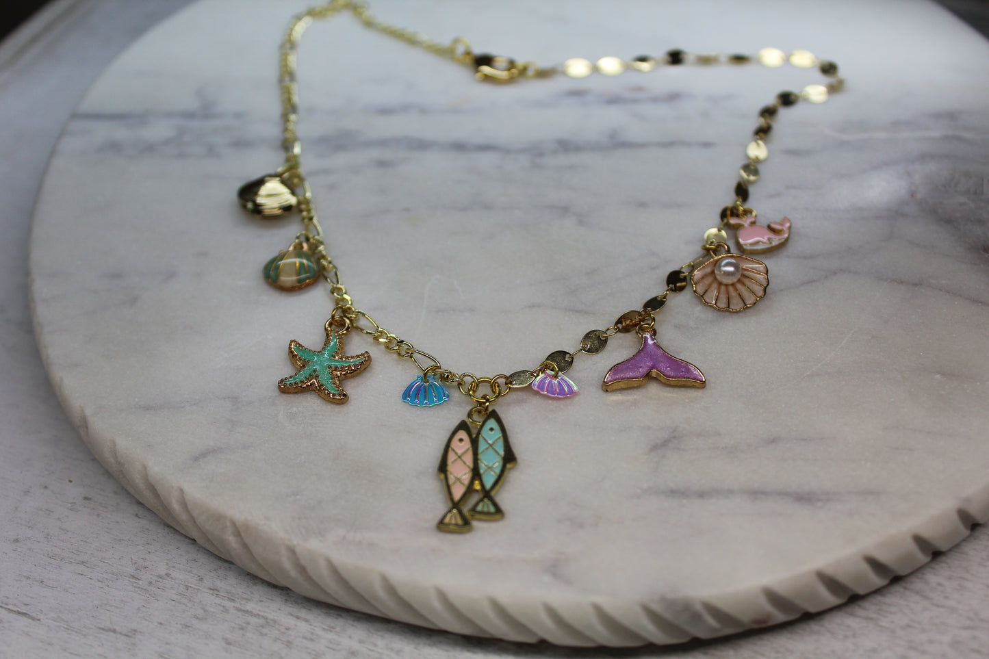 Charmed Ocean Dive Necklace